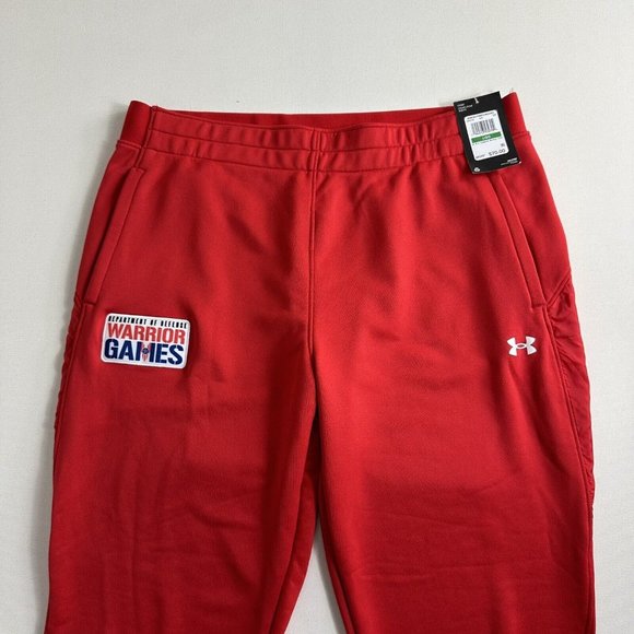 Under Armour Command Warm Up Womens Jogger Track Pants Warrior Games Size Large - Picture 3 of 7